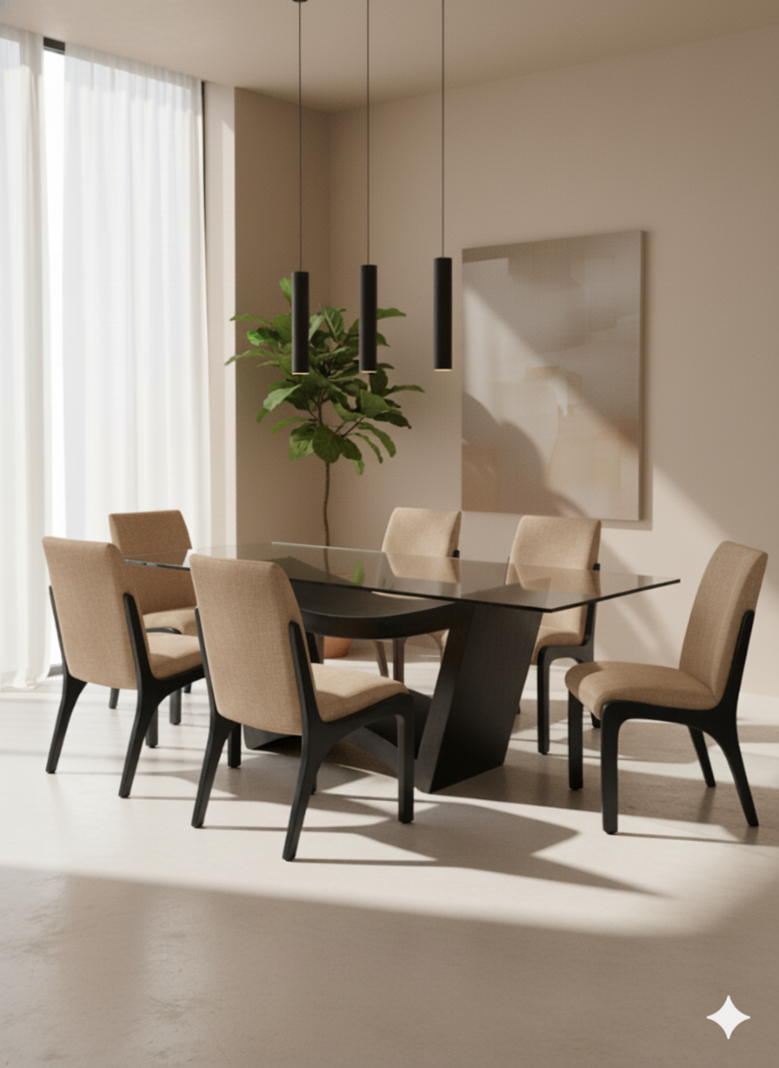 Mesa comedor Curva