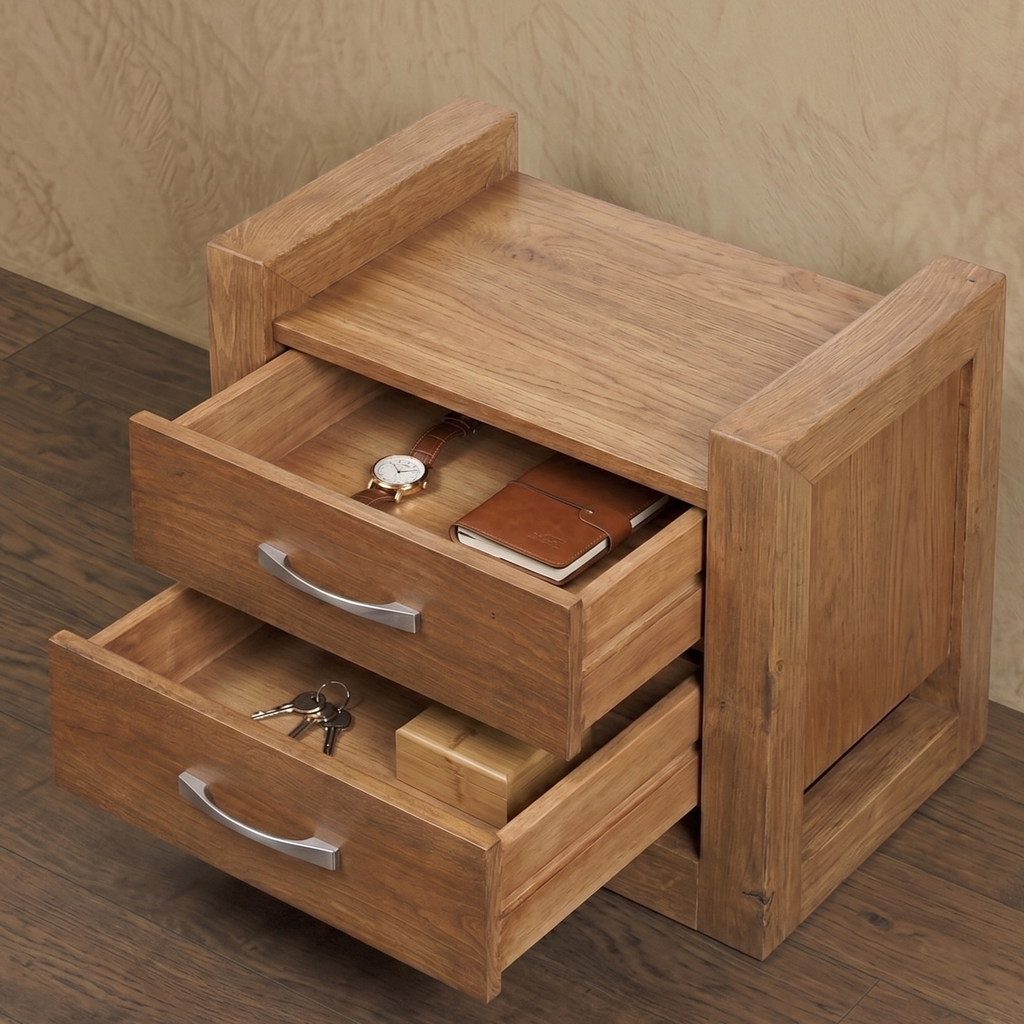 Velador África II en madera nativa – El Ciprés