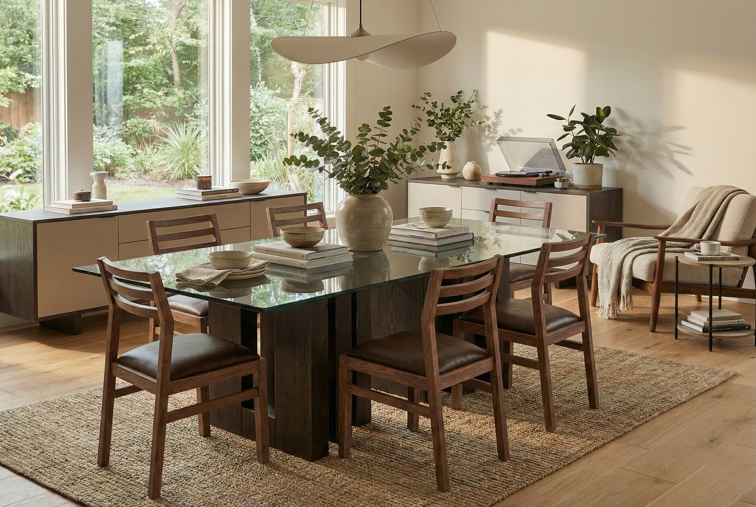 Mesa de comedor Triple