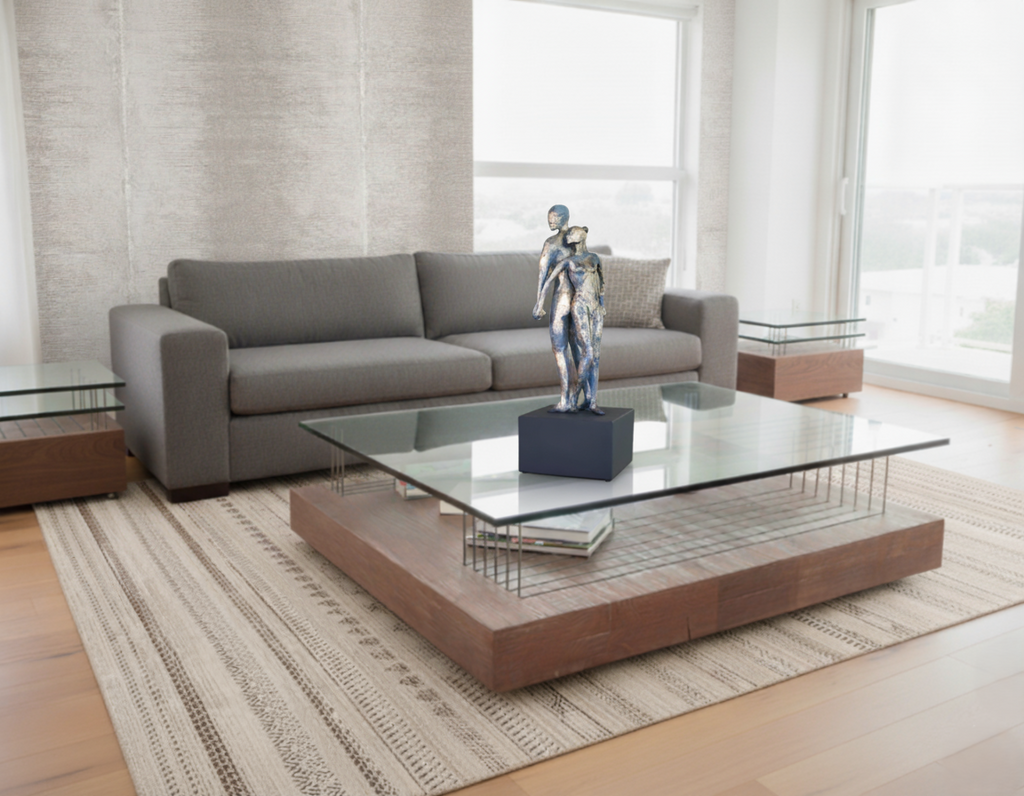 Mesa de Centro Triple vidrio