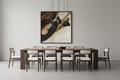 Mesa de comedor 4 patas rectangular