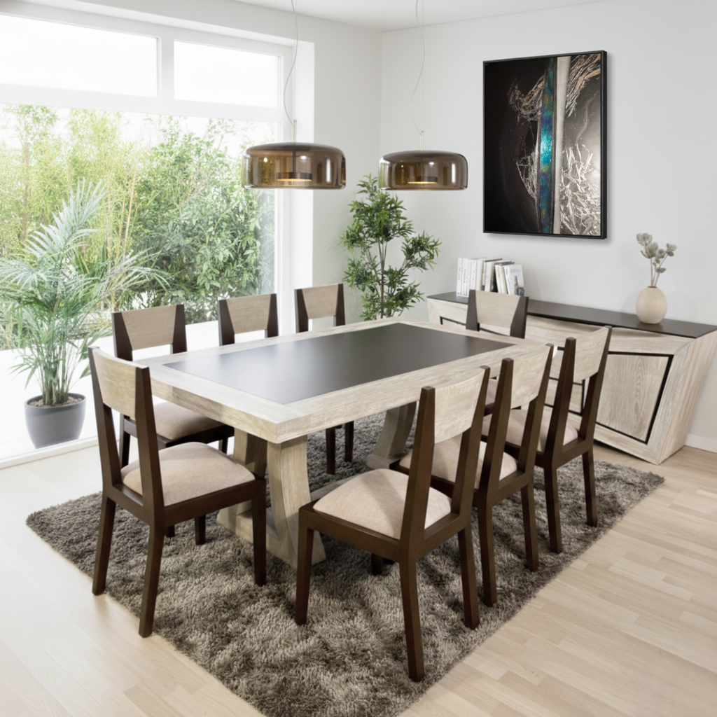 Mesa de comedor Movi madera Rectangular