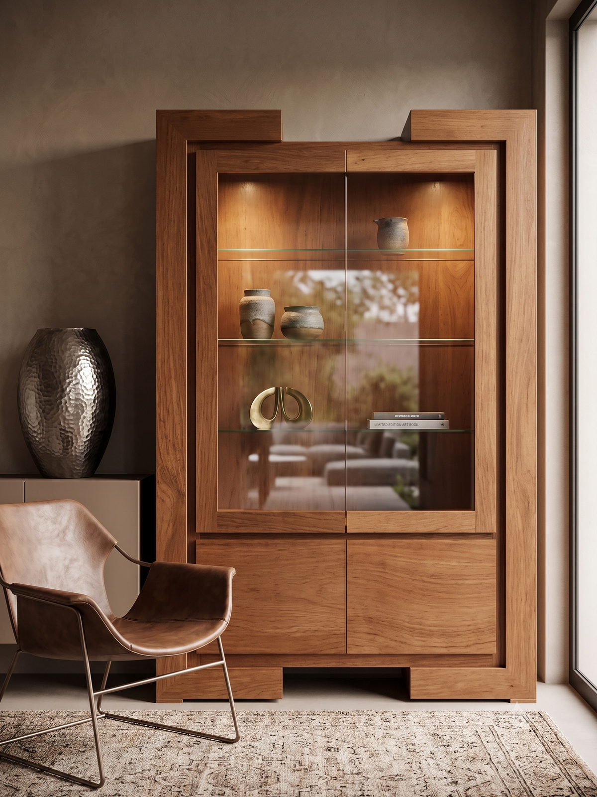 Alacena 2c - 80x50x200 cm