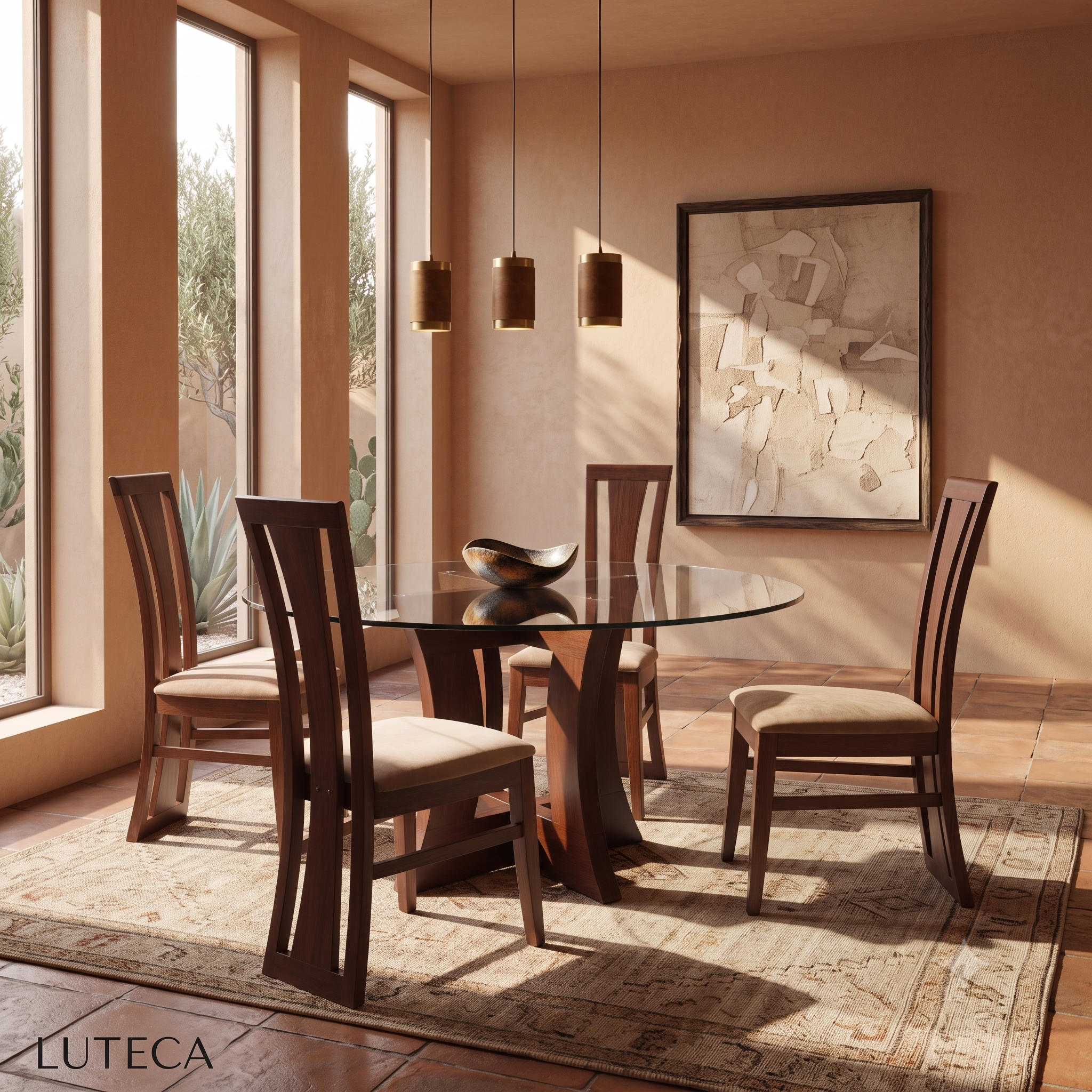 Mesa de comedor Cruz Simple Circular