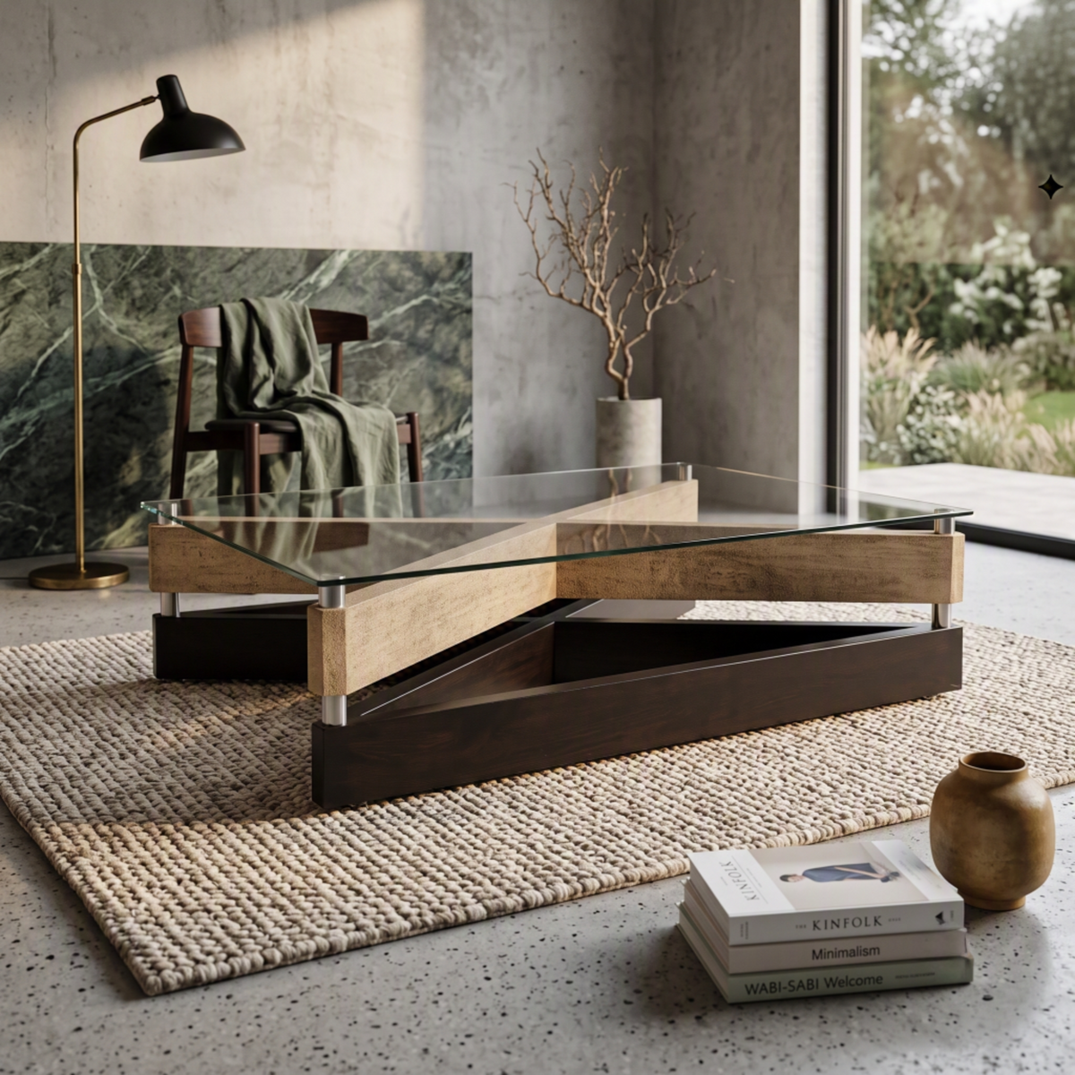 Mesa de centro 2x - 110x70 cm
