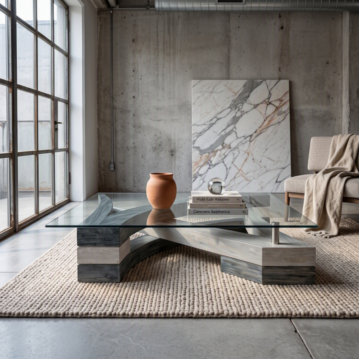Mesa de centro A - 110x70 cm