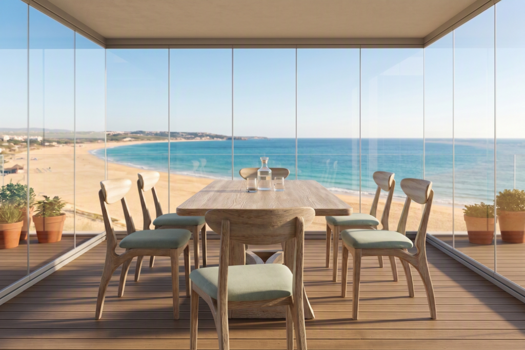 Mesa de comedor Movi 2 en madera nativa – El Ciprés